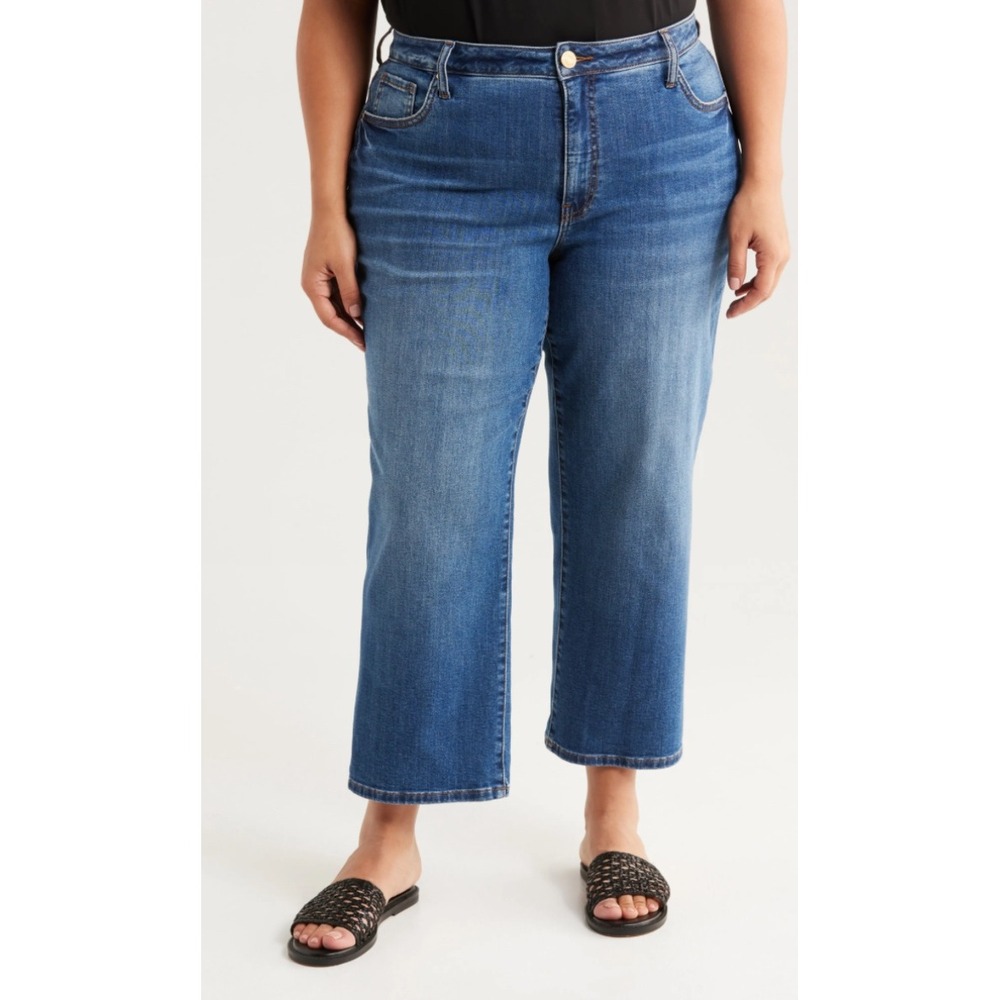 Kut from the Kloth Women's Blue Wide Leg Jeans